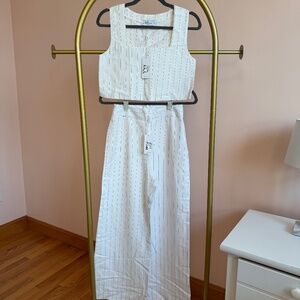 Petal & Pup Striped Pant Set NEW WITH TAGS!